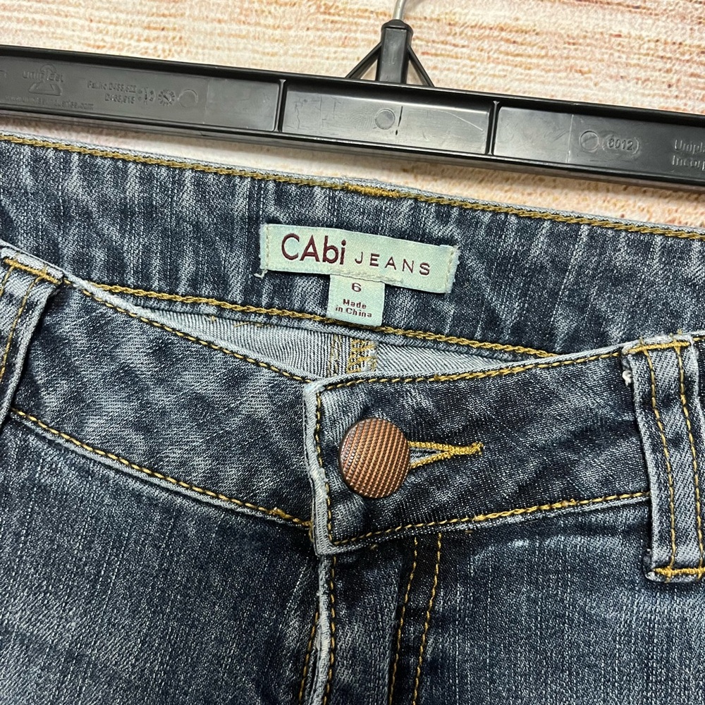 CAbi Bree Style 964 Skinny Jeans Size 6 - Picture 7 of 10